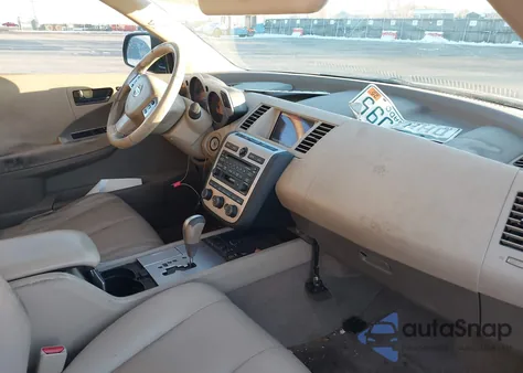 2004 Nissan Murano Sl from USA, damaged, VIN JN8AZ08W44W337054